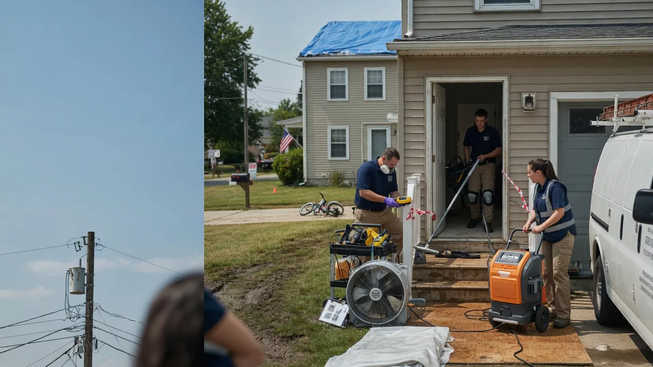 Water Damage Repair in Mcleansboro, IL near me